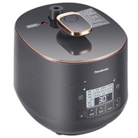 PLUS会员：Panasonic 松下 SR-PB201-H 电压力锅 2L 灰色