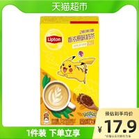 Lipton 立顿 宝可梦IP经典浓醇奶茶香浓原味奶茶17.5g*10包