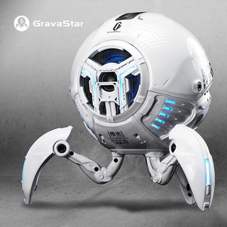 重力星球（Gravastar）G1Pro珍珠黑+星耀白 无线蓝牙音箱低音炮家用影音桌面电脑音响TWS组网套装