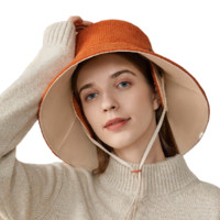 Beneunder 蕉下 穹顶系列 女士防晒保暖护耳帽 摩卡棕/米色