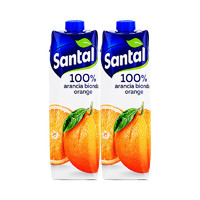 Santal 100%橙汁 1L*2瓶