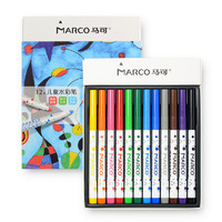 MARCO 马可 儿童系列 1630-12CB 细杆水彩笔 12色