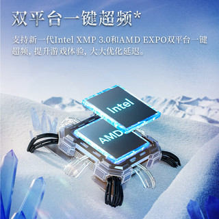 Lexar 雷克沙 战神之刃 DDR5 5600MHz 台式机内存条 32GB（16Gx2）RGB灯条