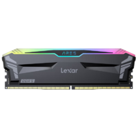 Lexar 雷克沙 战神之刃 DDR5 5600MHz 台式机内存条 32GB（16Gx2）RGB灯条