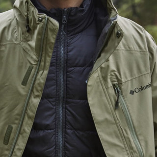 Columbia 哥伦比亚 男子三合一冲锋衣 WE0900-397 绿色 M