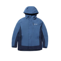 Columbia 哥伦比亚 男子三合一冲锋衣 WE0900-452 蓝色 S