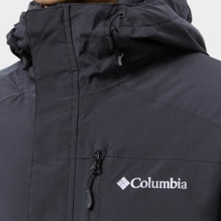 Columbia 哥伦比亚 男子三合一冲锋衣 WE0900-010 黑色