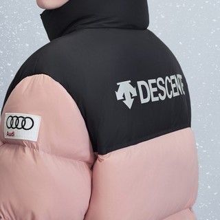 DESCENTE 迪桑特 SKI系列 女子运动羽绒服 D2492SDJS2C-LP 亮粉色 L
