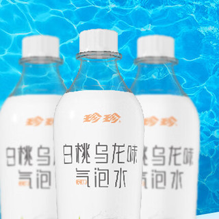 珍珍 无糖气泡水 白桃乌龙味 500ml*15瓶