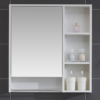 万域 柔情系列 OL001 简约浴室柜组合 经典白 70cm