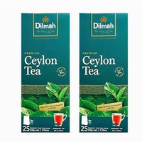 Dilmah 迪尔玛 优选锡兰红茶 原味 25包*2盒