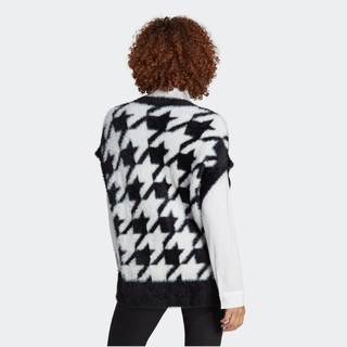 adidas ORIGINALS VICHY VEST 女子运动马甲 IB8613 黑色/白 XXS