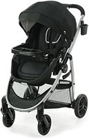 Graco 葛莱 Modes 婴儿车,带真实摇篮模式的婴儿推车,可翻转座椅,单手折叠,额外存储,儿童托盘,穿孔