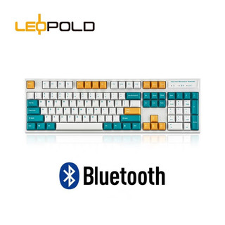 LEOPOLD 利奥博德 FC750R PD 87键 有线机械键盘 灰白 Cherry红轴 无光