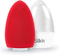 Silk'n Silk&#39;n 洁肤仪，提亮，深层清洁，高频震动或者绝热脉动-去除污垢和彩妆残留物-比手动清洁效果高5倍