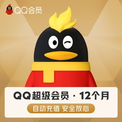 QQVIP 腾讯QQ超级会员12个月