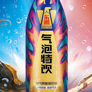 东鹏 王者荣耀联名款 气泡特饮 原味 500ml*24瓶