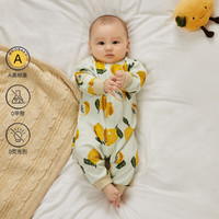 woobaby babycare旗下新生儿连体衣婴儿衣服宝宝和尚哈衣爬服