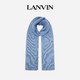 LANVIN 浪凡 绵羊毛围巾 RMAC-5200ECH-P22