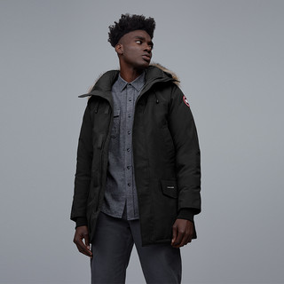 CANADA GOOSE 加拿大鹅 LANGFORD系列 冬季男士中长款潮流连帽修身羽绒服