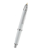 PILOT 百乐 钢笔 Capless系列 FC-1700RB 水滴纹白色 F尖 礼盒装