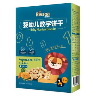 Rivsea 禾泱泱 婴幼儿数字饼干