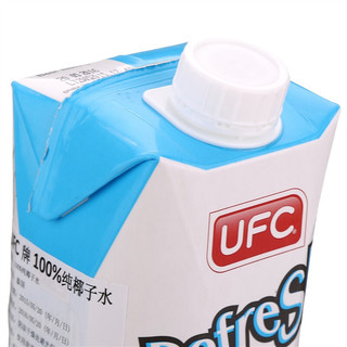 UFC 100%纯椰子水 1L*4瓶