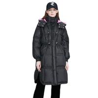 Juicy Couture 橘滋 女士中长款羽绒服 621122FW6000V099 黑色 S