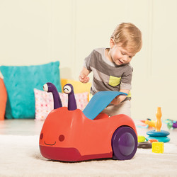 【自营】比乐BToys蜗牛骑乘车儿童学步车宝宝平衡车玩具1-3岁
