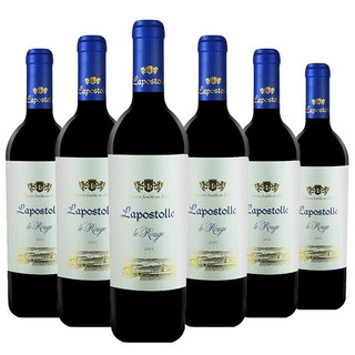 Lapostolle 拉博丝特 鹿爵 科尔查瓜干型红葡萄酒 2015年 6瓶