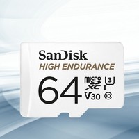 抖音超值购：SanDisk 闪迪 闪迪高速C10内存TF卡行车记录仪专用卡监控内存卡4K