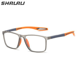 SHALALI TR90运动近视眼镜框+鸿晨品牌1.60防蓝光镜片（0-600度）