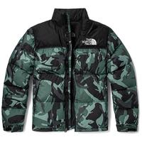 THE NORTH FACE 北面 1996 Nuptse 中性户外羽绒衣裤 NF0A5IX4-36D 绿色 XXL