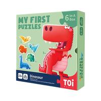 TOI 图益 恐龙时代 普通拼图 23片