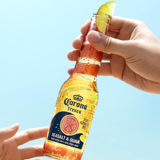 Corona 科罗娜 啤酒百威集团 果啤 海盐番石榴 墨西哥275ml*24瓶 啤酒整箱装