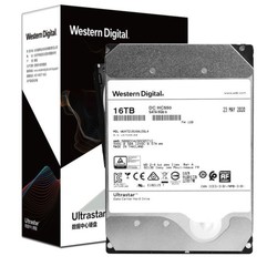 Western Digital 西部数据 Ultrastar DC系列 16TB 3.5英寸 企业级硬盘