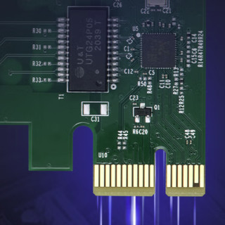 TP-LINK 普联 TG-3269E 千兆PCI-E有线网卡 银色