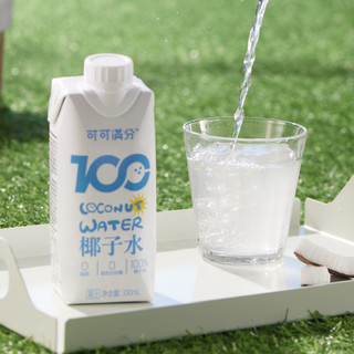 coco100 可可满分 椰子水 330ml*12瓶
