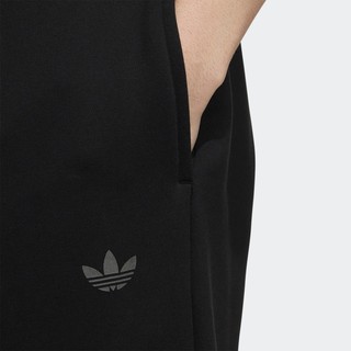 adidas ORIGINALS FLEECE PANTS 男子运动长裤 HI4907 黑色 M