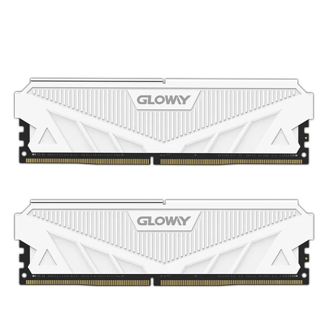GLOWAY 光威 天策系列 DDR5 6400MHz 台式机内存 马甲条 皓月白 32GB 16GB*2 海力士A-Die CL40