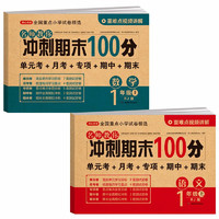 《名师教你期末冲刺100分·一年级上》（RJ版、套装共2册）