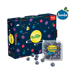 怡颗莓 Driscolls 怡颗莓 秘鲁进口蓝莓 12盒装 JUMBO 巨无霸果 约125g/盒