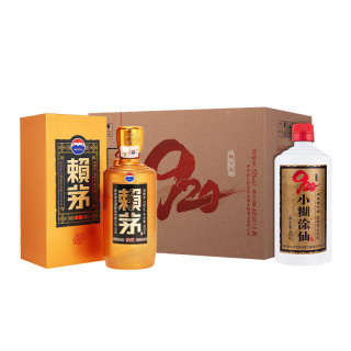 小糊涂仙 920畅享版52度485ml*6瓶整箱+赖茅珍藏53度500ml一瓶