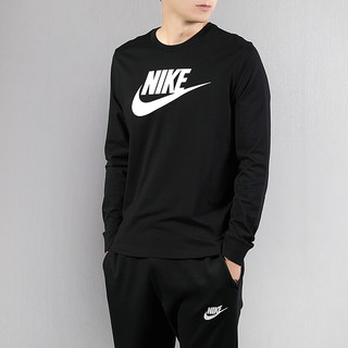 NIKE 耐克 男士运动T恤 CI6292-010 黑色 S