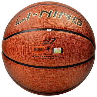 LI-NING 李宁 PU篮球 LBQK045-1 棕色 7号/标准