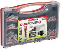 FISCHER Redbox Duopower 280 壁塞，适用于实心墙壁、多孔砖、石膏板和汽油