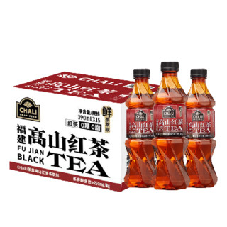 CHALI 茶里 肖战推荐茶里公司 0糖0能量0脂 山茶花香红茶整箱装 390mL 15瓶 1箱 山茶花红茶