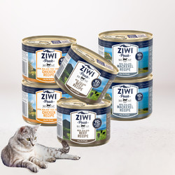 ZIWI 滋益巅峰 主食猫罐 185g*6罐