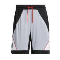adidas 阿迪达斯 ROSE SHORT 男子运动短裤 HB5447 黑色/浅银/白 XXL