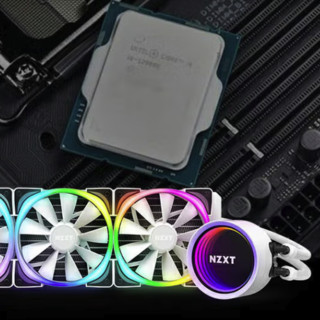 NZXT 恩杰 Kraken海妖 X73 RGB 360mm 一体式水冷散热器 白色